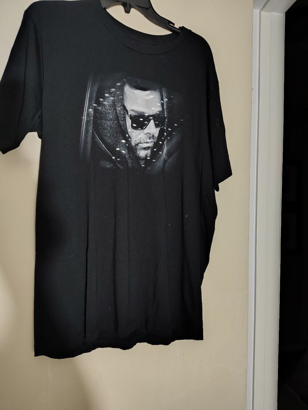 Vintage Ricky Martin Tour Tee Black Graphic Men's 2021 Tour